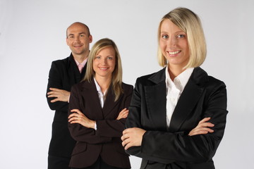 Successful businessteam - winning team