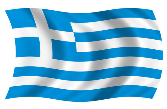 Fototapeta Bandera de Grecia