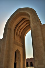 Fototapeta na wymiar Meczet w Muscat, Oman