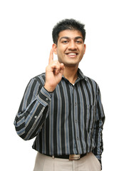Fototapeta premium Young Indian business man