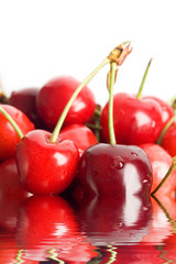 Red cherries