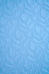 pattern on blue surface