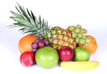 Fototapeta na wymiar Tropical fruits 