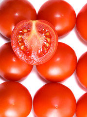 abstract tomato background