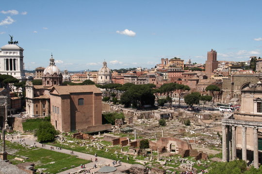 Ru&iacute;nas da Roma Antiga