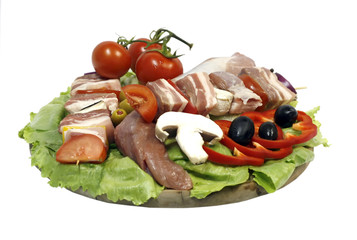 food decoration plate