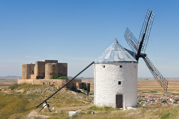 Panoramica de Consuegra, Toledo (España)