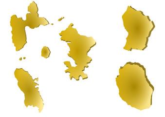 D&eacute;partements outre mer