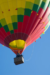 air spheres in the blue sky