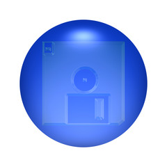 Fototapeta premium Bottone Salva