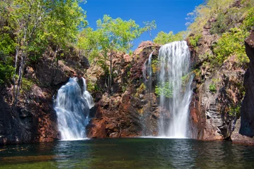 Photo sur Plexiglas Australie Florence Falls à Litchfield dans le nord de l& 39 Australie