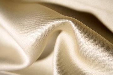 Brown silk fabric texture