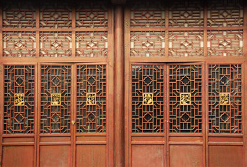 Chinese traditional door in Beijing