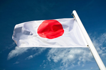 Fototapeta premium Drapeau Japonais