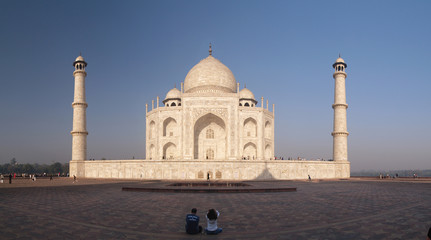 Fototapeta na wymiar Taj Mahal palace in India