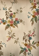 vintage old house wall paper