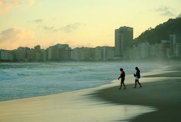 Copacabana am Abend