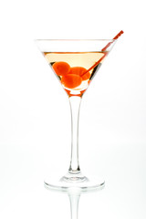 Martini in a glass