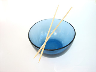 Bowl and chopsticks