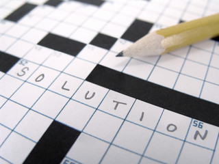 crossword puzzle