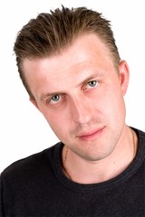 Obraz premium serious young man