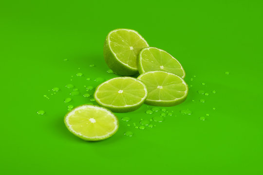 Lime and drop