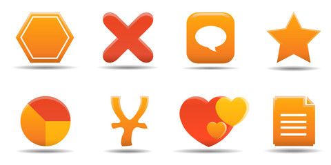 Web icon set 7 | Pumpkin series
