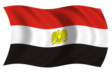 Fototapeta premium Bandera de Egipto