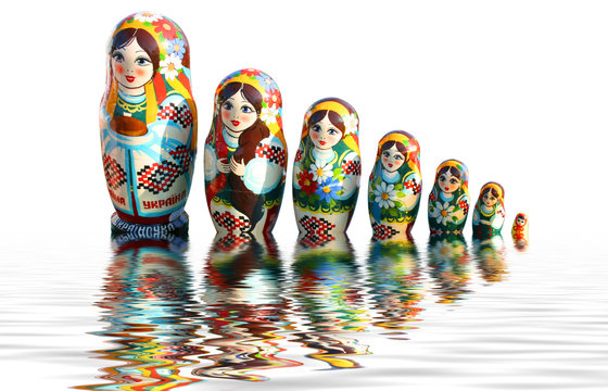 Ukrainian babuschka dolls