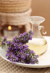 Lavender aromatherapy oil