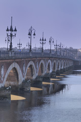 Fototapeta na wymiar bordeaux bridge