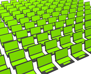 Obraz premium Business Computers Technology Abstract Background