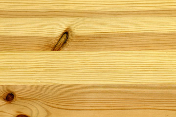close-up of a plank of pine wood