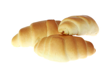 Three croissants.