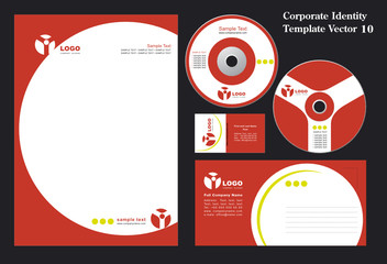 Corporate Vector Business Template 10