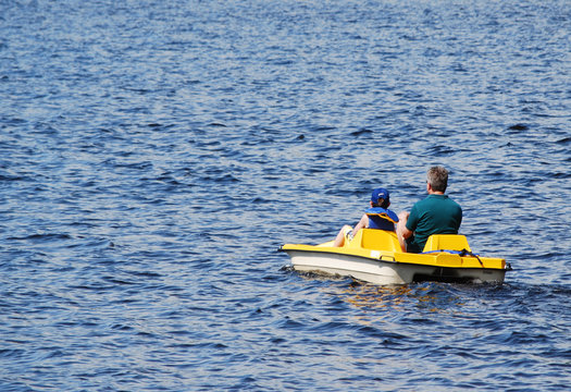 Yellow Paddleboat