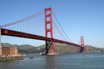 Fototapeta na wymiar Golden Gate, San Francisco