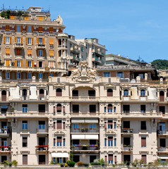 edificio residenziale di pregio in stile liberty