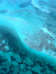 Fototapeta premium Caraibes vue d'avion