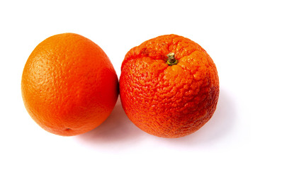two oranges