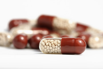 heap of capsules -shallow DOF