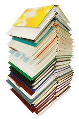 big collection of books