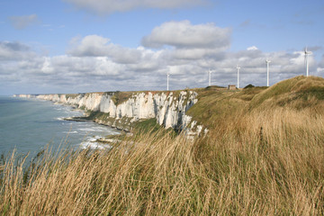 eoliennes des falaises
