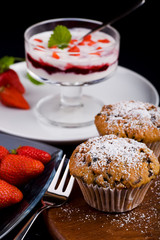 dessert and muffins 2