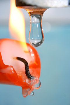 Flames of water