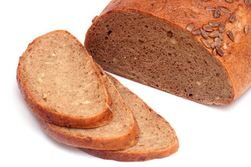 Bread with seeds.