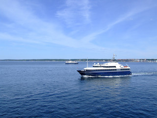 Fototapeta na wymiar Helsingborg passenger ferry boat 03