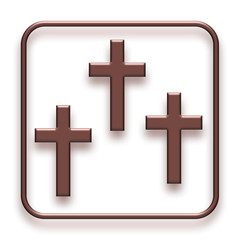 Obraz premium Friedhof 3D