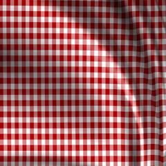 Red picnic cloth texture