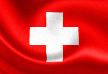 Obraz premium Swiss flag
